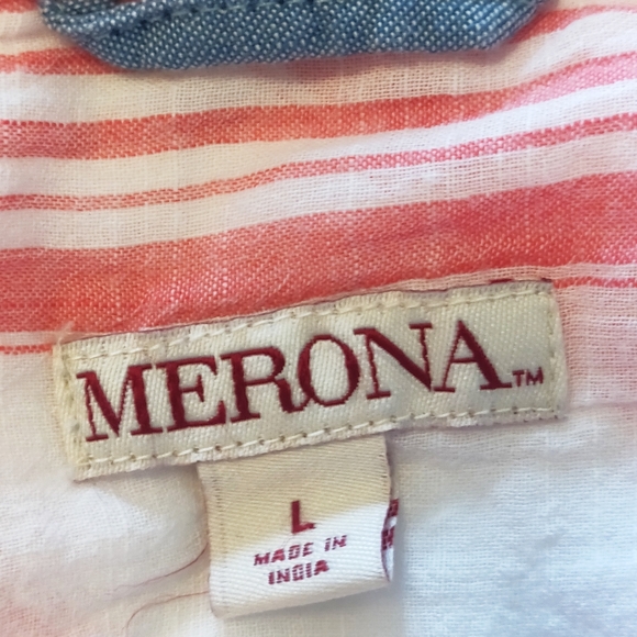 Merona long sleeved shirt. - Picture 7 of 8